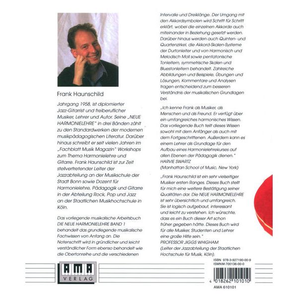 AMA Verlag Die neue Harmonielehre 1