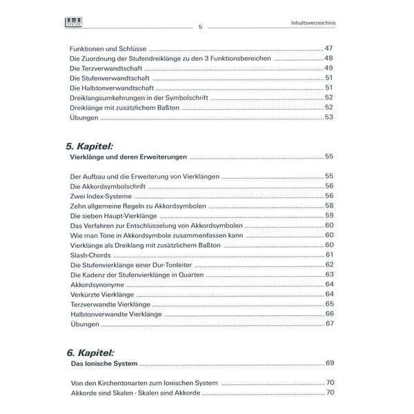 AMA Verlag Die neue Harmonielehre 1