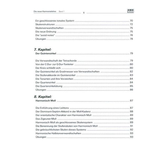AMA Verlag Die neue Harmonielehre 1