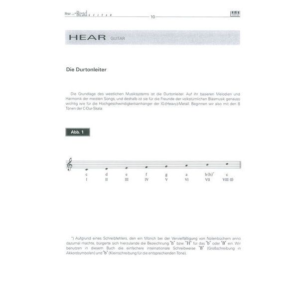 AMA Verlag Hear And Read Guitar