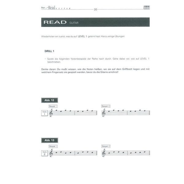 AMA Verlag Hear And Read Guitar