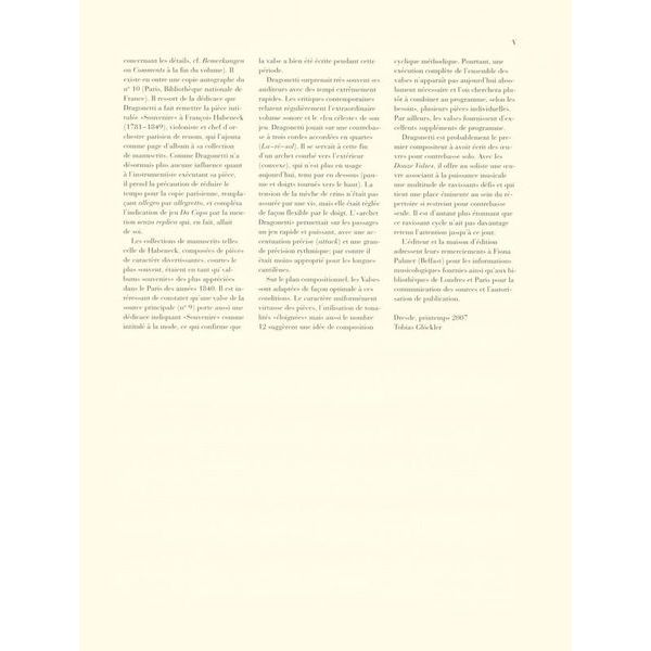 Henle Verlag Dragonetti Walzer Kontrabass