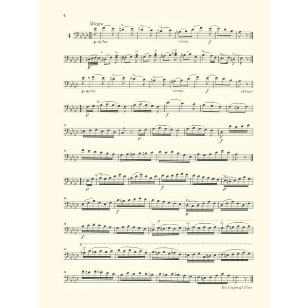 Henle Verlag Dragonetti Walzer Kontrabass