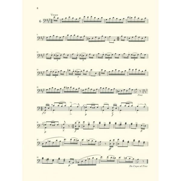 Henle Verlag Dragonetti Walzer Kontrabass