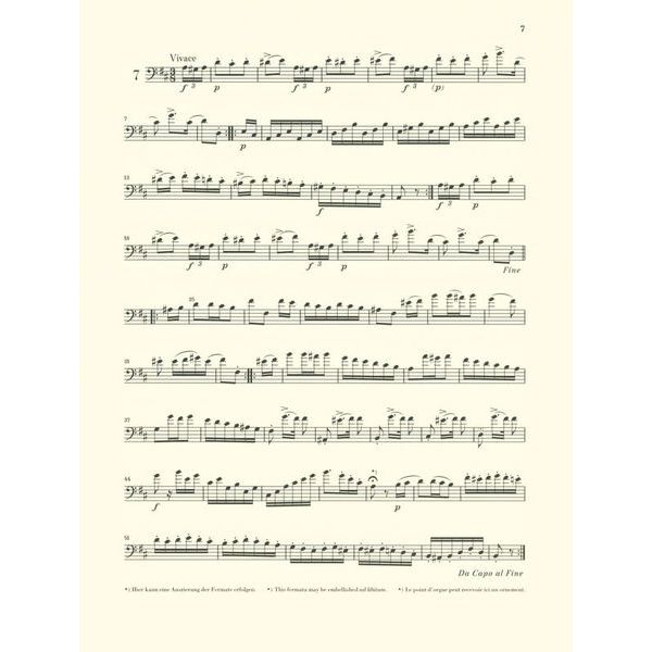 Henle Verlag Dragonetti Walzer Kontrabass