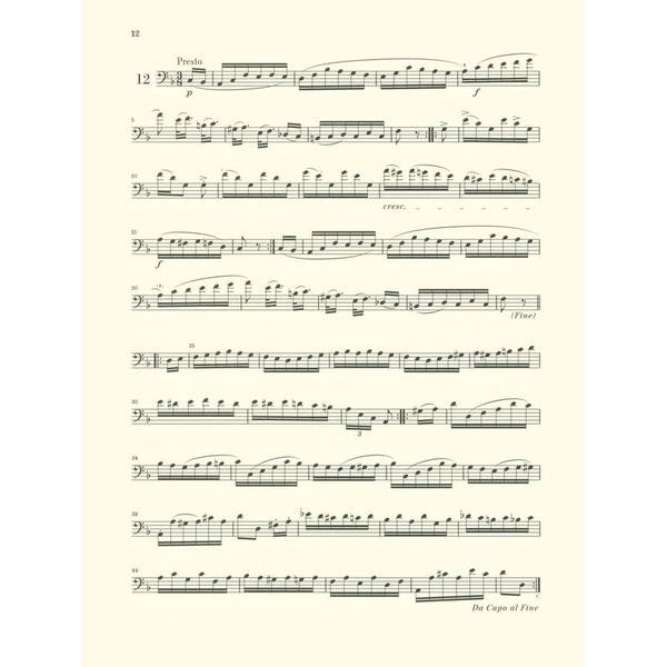 Henle Verlag Dragonetti Walzer Kontrabass