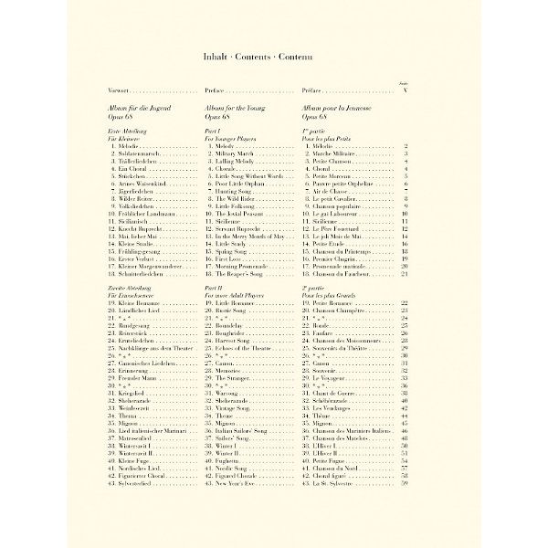 Henle Verlag Schumann Album für Die Jugend