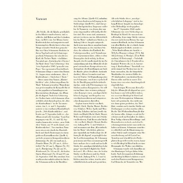 Henle Verlag Schumann Album für Die Jugend