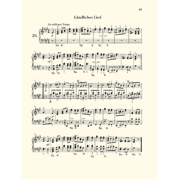 Henle Verlag Schumann Album für Die Jugend