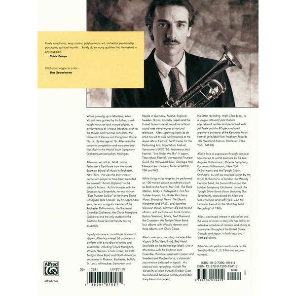 Alfred Music Publishing Vizzutti Trumpet Method 1