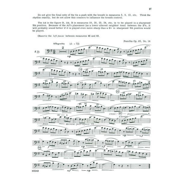 Carl Fischer Studies in Legato Trombone