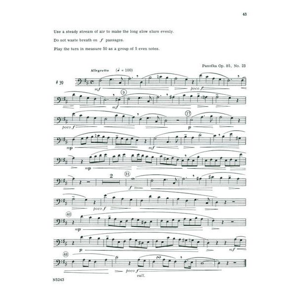 Carl Fischer Studies in Legato Trombone