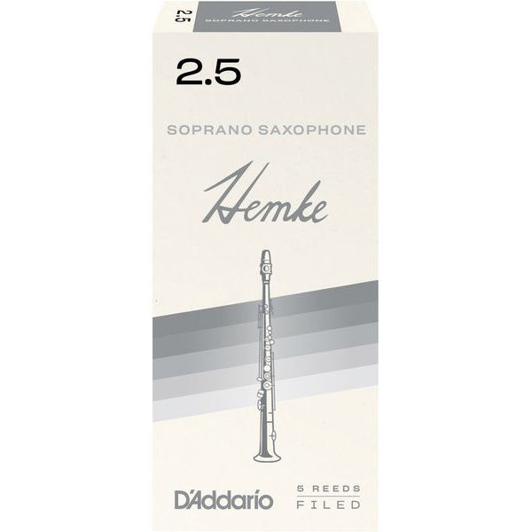 DAddario Woodwinds Hemke Soprano Saxophone 2.5