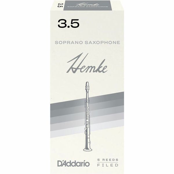 DAddario Woodwinds Hemke Soprano Saxophone 3.5