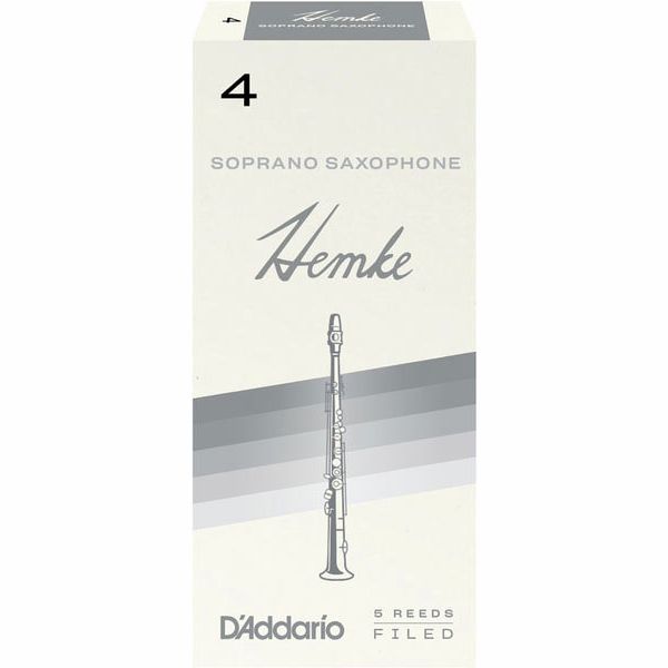 DAddario Woodwinds Hemke Soprano Saxophone 4.0