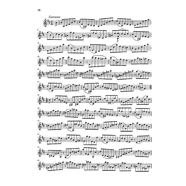 Henle Verlag Bach Sonaten und Partiten VL