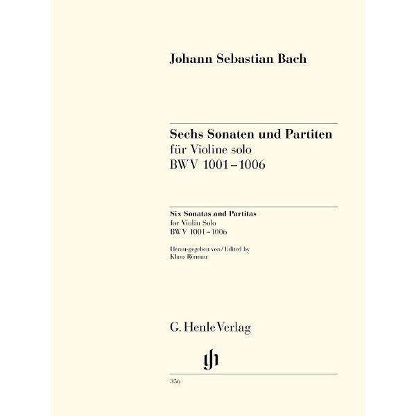 Henle Verlag Bach Sonaten und Partiten VL
