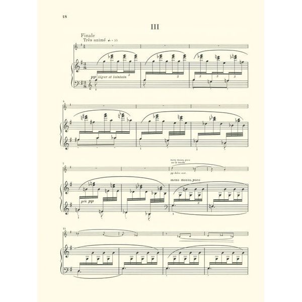 Henle Verlag Debussy Violinsonate g-moll