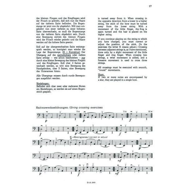 Doblinger Musikverlag Mein Musizieren Kontrabass