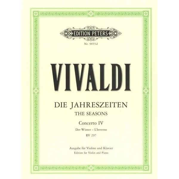 Edition Peters Vivaldi Jahreszeiten Winter