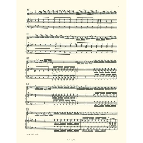 Edition Peters Vivaldi Jahreszeiten Winter