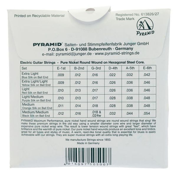 Pyramid Performance Pure Nickel D505