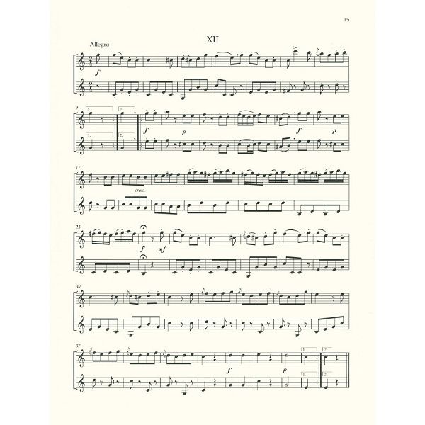 Möseler Verlag Mozart Kegelduette Clarinet
