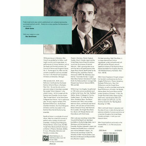 Alfred Music Publishing Vizzutti Trumpet Method 3