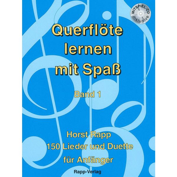 Horst Rapp Verlag Querflöte Lernen mit Spaß 1