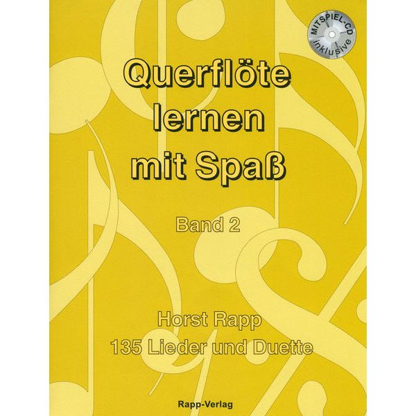 Horst Rapp Verlag Querflöte Lernen mit Spaß 2