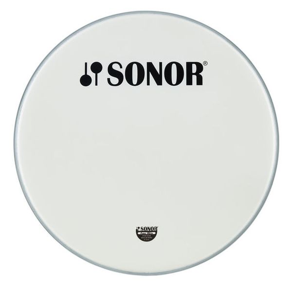 Sonor WP22BL Bass Reso Head White