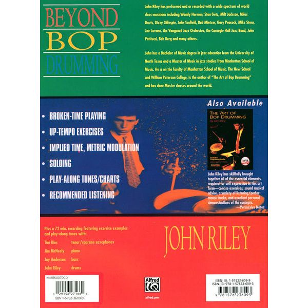 Alfred Music Publishing Beyond Bop Drumming