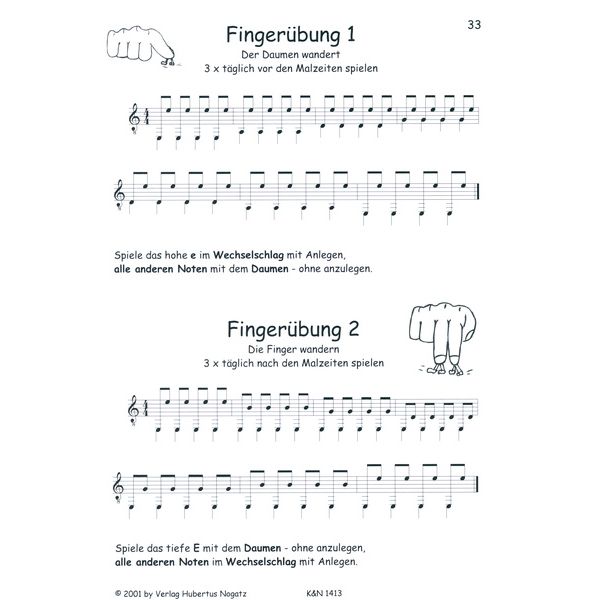 Verlag Hubertus Nogatz Gitarrenzauber 1