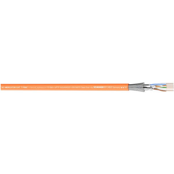 SOMMERCABLE MERCATOR CAT7 Ethernet cable OFC 4x2x0,25mm² Ø 7mm -  Audiophonics
