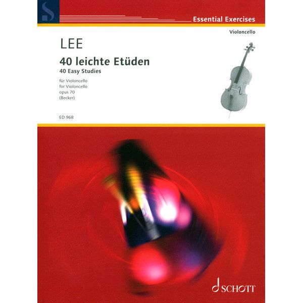 Schott Lee 40 leichte Etüden