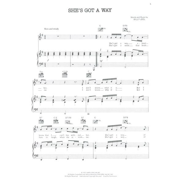 Hal Leonard Billy Joel Complete 1