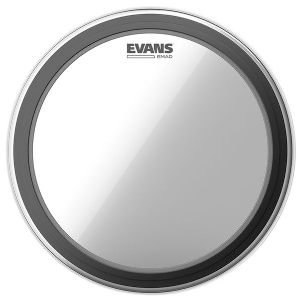 Evans 20" EMAD Clear Bass Drum