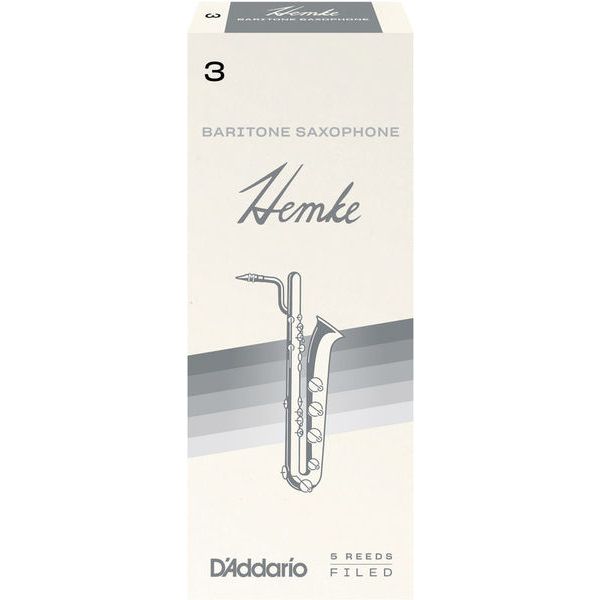 Rico Anches Hemke pour saxophone alto, force 3.0, pack de 5 : :  Instruments de musique et Sono