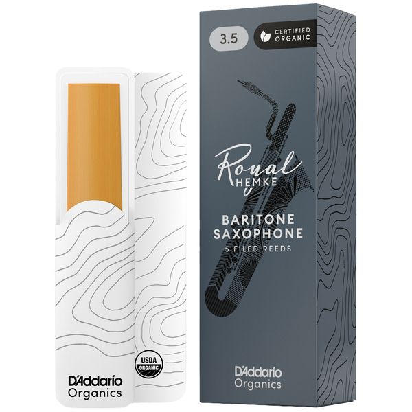 DAddario Woodwinds Hemke Baritone Saxophone 3.5