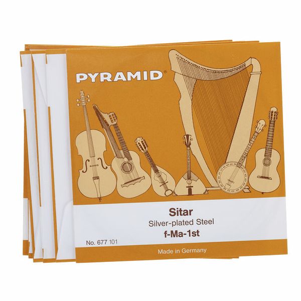 Pyramid Sitar Strings 677/7