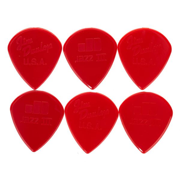 6PC　Jazz　Red　III　Thomann　Nylon　Dunlop　–　Sharp　UK