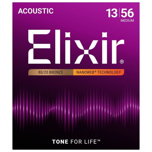 Elixir Nanoweb Medium Acoustic