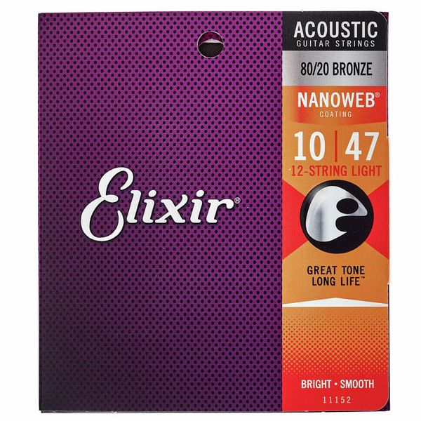 Elixir Nanoweb Light 12 Str. Acoustic