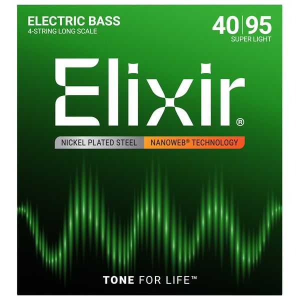 Elixir Nanoweb Super Light BassGuitar