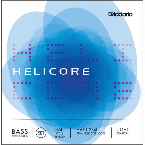 Daddario H610-3/4L Helicore Bass 3/4
