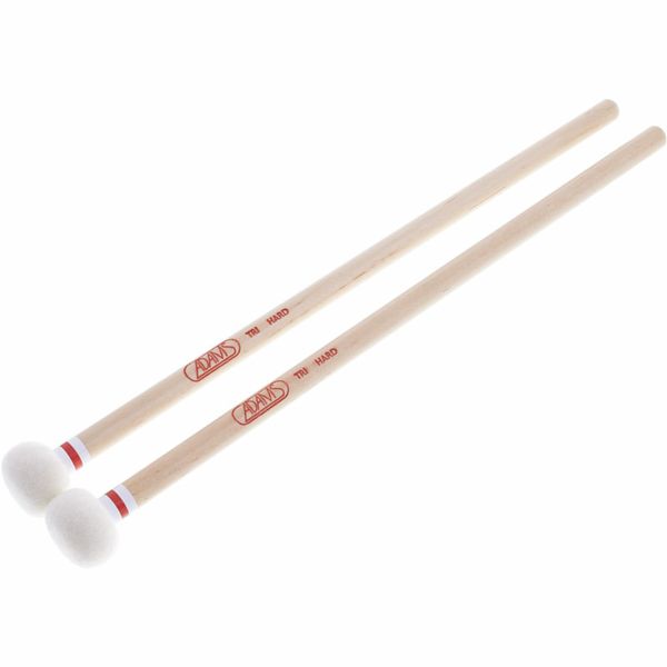 Pair Timpani Mallets Percussion Drum Sticks Maple Wood Handle Soft Felt  Head