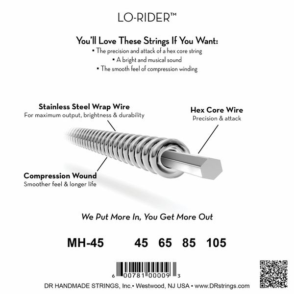 DR Strings Lo-Rider MH-45
