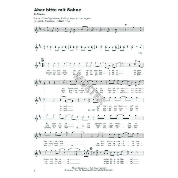 Musikverlag Hildner 100 Hits für Bb & Eb
