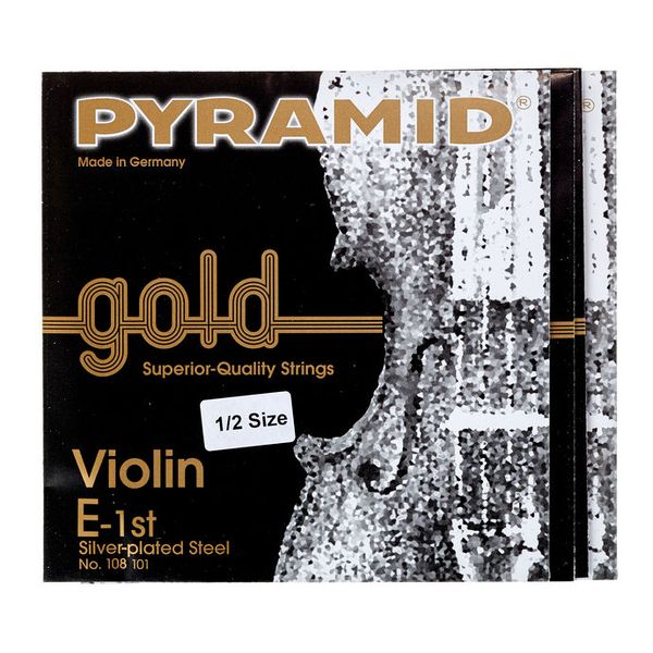 Pyramid Gold Violin String E1/2
