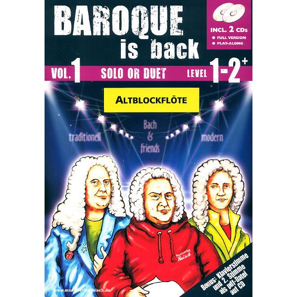 Musikverlag Raisch Baroque Is Back AltoRecorder 1